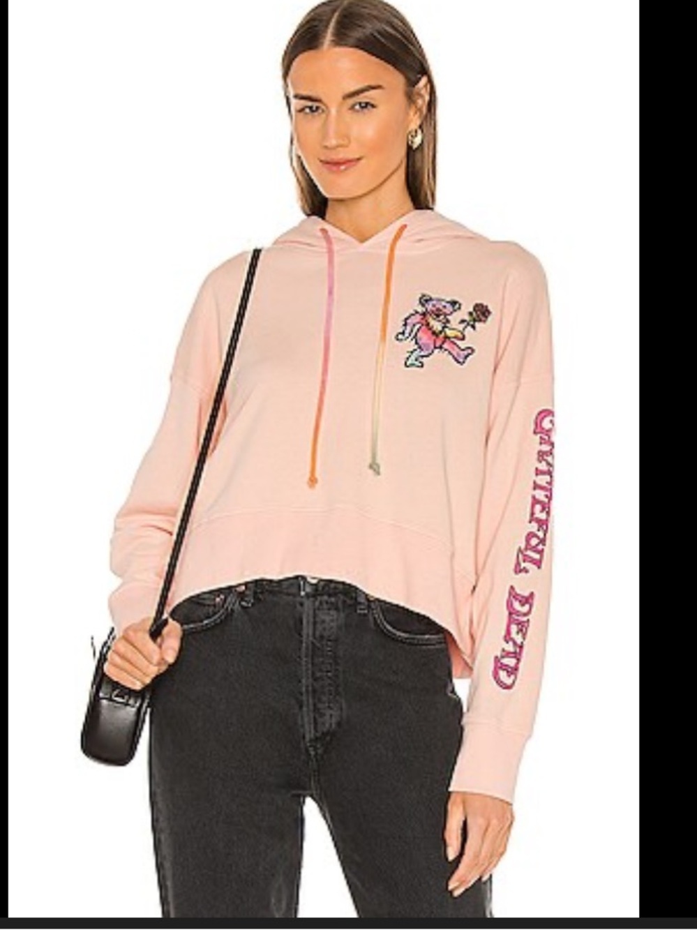 Rare DAYDREAMER Grateful Dead Tie Dye Bear hoodie revolve $200 casual spring